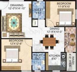 Samruddhi Uplands (2BHK+2T (1,065 sq ft) 1065 sq ft) Samruddhi Uplands (2BHK+2T (1,065 sq ft) 1065 sq ft)