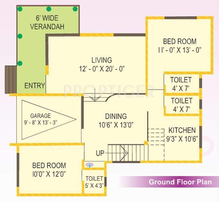 RCL Mohili Meadows Villa (4BHK+5T (4,000 sq ft) 4000 sq ft)