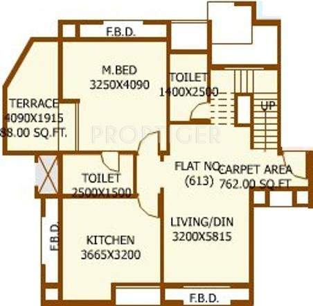 National Regency (3BHK+4T (1,375 sq ft) 1375 sq ft)