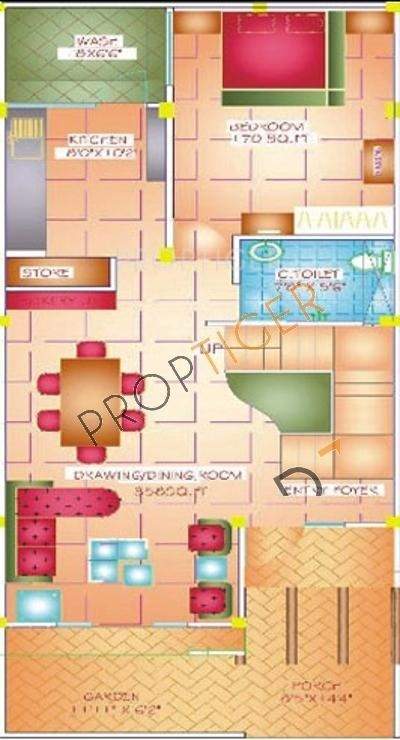 Royal Town (4BHK+4T (2,730 sq ft) 2730 sq ft)