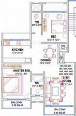 National Sea Queen Heritage (2BHK+2T (1,185 sq ft) 1185 sq ft) National Sea Queen Heritage (2BHK+2T (1,185 sq ft) 1185 sq ft)