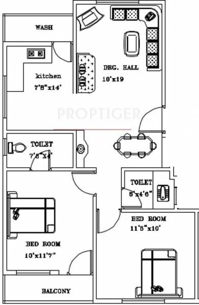 M K Atharav 2 (2BHK+2T (907 sq ft) 907 sq ft) M K Atharav 2 (2BHK+2T (907 sq ft) 907 sq ft)