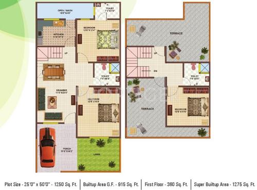 Khilla Uma Dham Villa (3BHK+3T (1,275 sq ft) 1275 sq ft) Khilla Uma Dham Villa (3BHK+3T (1,275 sq ft) 1275 sq ft)