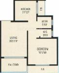 Space Jeevan Niketan (1BHK+1T (545 sq ft) 545 sq ft) Space Jeevan Niketan (1BHK+1T (545 sq ft) 545 sq ft)