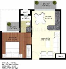 Jaydev Uni Park (1BHK+1T (617 sq ft) 617 sq ft) Jaydev Uni Park (1BHK+1T (617 sq ft) 617 sq ft)