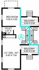 Riviera Gardenia (2BHK+2T (1,500 sq ft) 1500 sq ft)