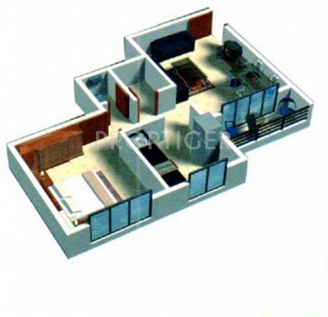 Loktrayashray Roha Residency (1BHK+1T (600 sq ft) 600 sq ft)