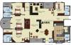 SI Verna (4BHK+6T (3,165 sq ft) + Pooja Room 3165 sq ft)