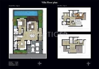 Artha One World Villa (4BHK+4T (4,251 sq ft) + Servant Room 4251 sq ft) Artha One World Villa (4BHK+4T (4,251 sq ft) + Servant Room 4251 sq ft)