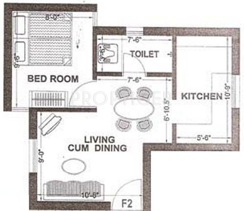 VJ Builders and Promoter KAROL (1BHK+1T (580 sq ft) 580 sq ft)