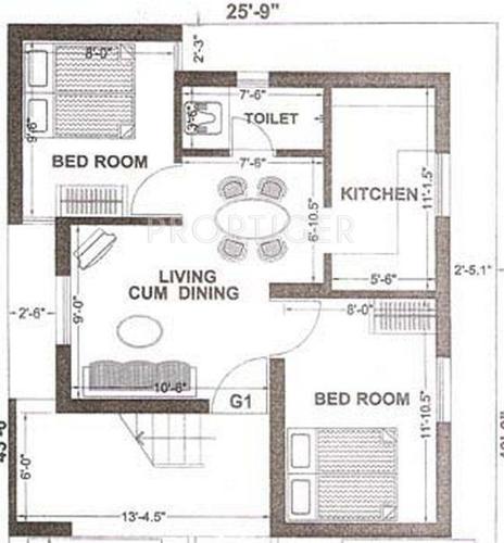 VJ Builders and Promoter KAROL (2BHK+8T (686 sq ft) 686 sq ft)