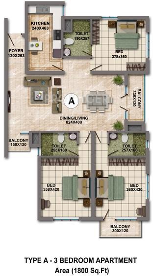 Galaxy Silver Cascade (3BHK+3T (1,800 sq ft) 1800 sq ft) Galaxy Silver Cascade (3BHK+3T (1,800 sq ft) 1800 sq ft)