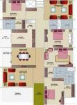 Floor Plan (4BHK+4T) Satguru Developers Heights Floor Plan (4BHK+4T)