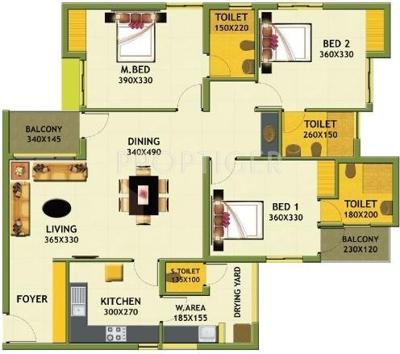 Favourite Central Gateway (3BHK+3T (1,700 sq ft) 1700 sq ft) Favourite Central Gateway (3BHK+3T (1,700 sq ft) 1700 sq ft)