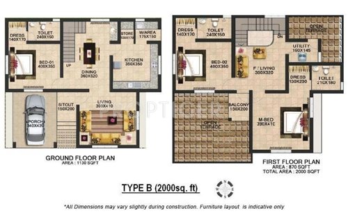 Favourite Irish Isle (3BHK+3T (2,000 sq ft) 2000 sq ft)