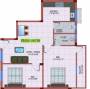 JJ JJ Anbu (2BHK+2T (945 sq ft) 945 sq ft) JJ JJ Anbu (2BHK+2T (945 sq ft) 945 sq ft)