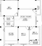 JJ Chandana (3BHK+3T (1,172 sq ft) 1172 sq ft)