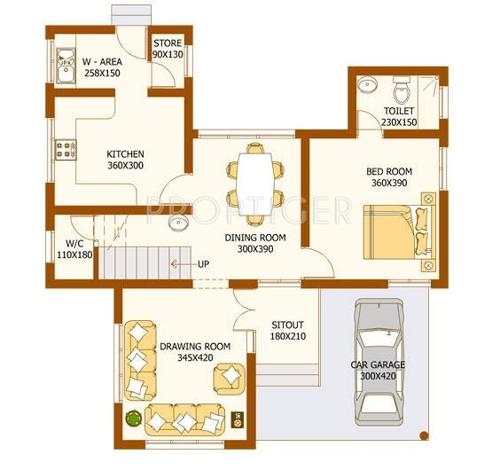 Desai DD Tudor (3BHK+3T (1,850 sq ft) 1850 sq ft)