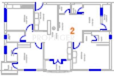 Shree Suha (3BHK+3T (1,849 sq ft) 1849 sq ft)