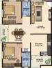 Aesthetic Mahalakshmi Enclave (2BHK+2T (1,237 sq ft) 1237 sq ft)