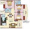 JM Royal Park (3BHK+2T (1,675 sq ft) 1675 sq ft)