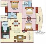 JM Royal Park (3BHK+2T (1,675 sq ft) 1675 sq ft)