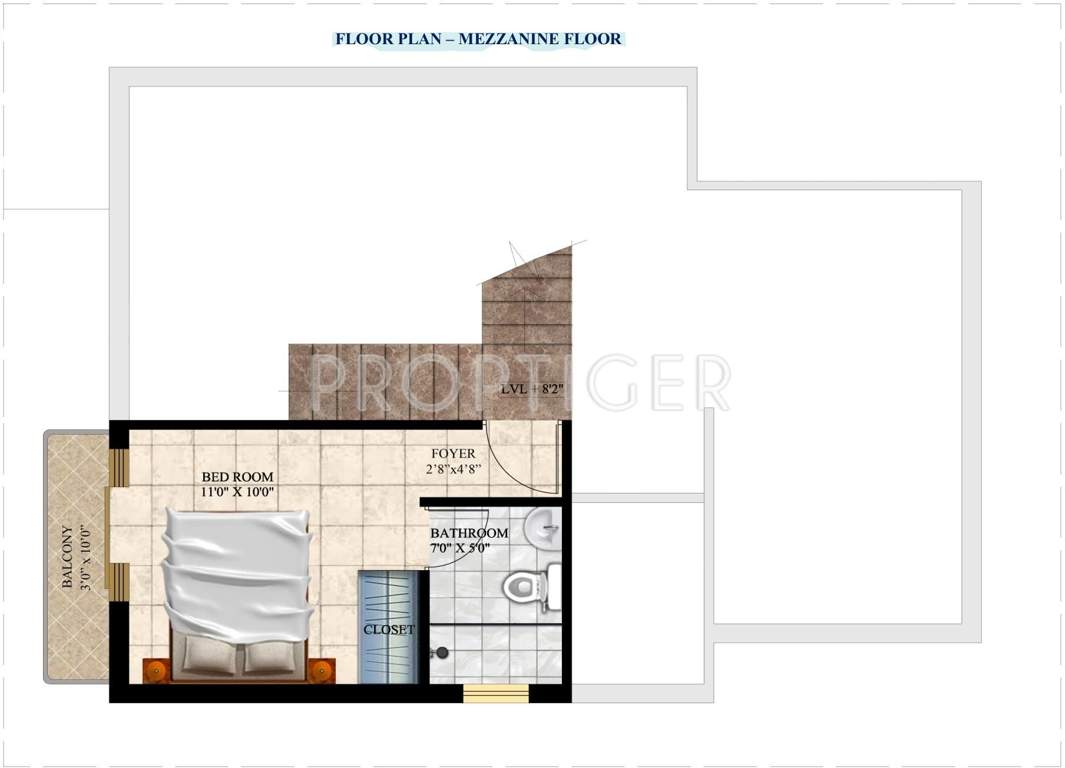 Ombalaji Ombalaji Brindavan (3BHK+3T (2,200 sq ft) 2200 sq ft)