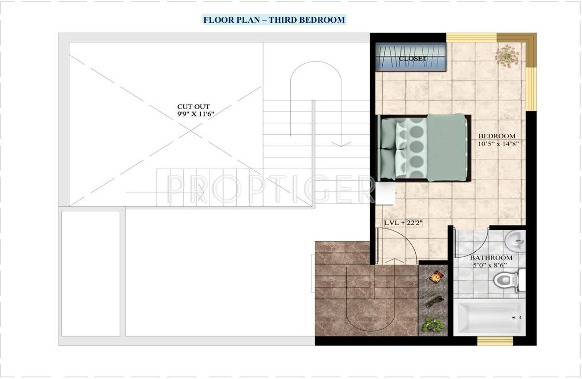 Ombalaji Ombalaji Brindavan (3BHK+3T (2,200 sq ft) 2200 sq ft)