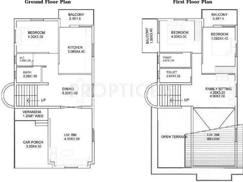 Sanatan Best Western Peace Valley (3BHK+3T (2,103 sq ft) 2103 sq ft)