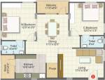 Matrix Tulip (2BHK+2T (1,390 sq ft) 1390 sq ft) Matrix Tulip (2BHK+2T (1,390 sq ft) 1390 sq ft)