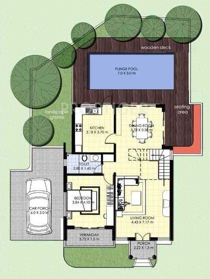 Ashray Belvederre (4BHK+4T (2,475 sq ft) 2475 sq ft)