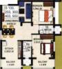 Abel Oakleaf Homes (2BHK+2T (1,250 sq ft) 1250 sq ft)