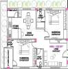 Aryamitra Lotus Homes (2BHK+2T (1,230 sq ft) Pooja Room 1230 sq ft)