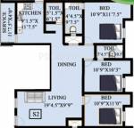 Pathi Bhavana Enclave (3BHK+3T (1,317 sq ft) 1317 sq ft) Pathi Bhavana Enclave (3BHK+3T (1,317 sq ft) 1317 sq ft)