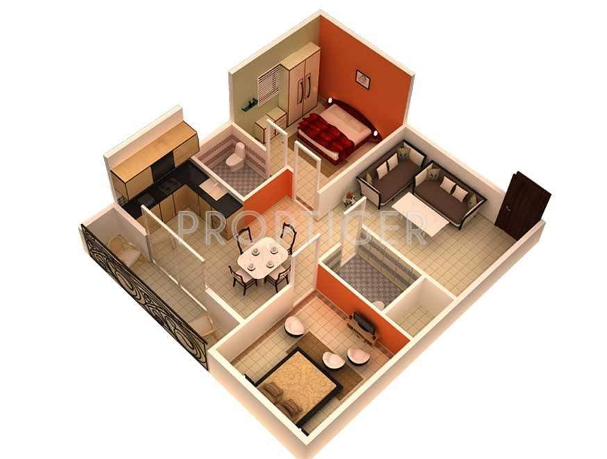 Royal Developers And Promoters Streak Nest (2BHK+2T (1,051 sq ft) 1051 sq ft)