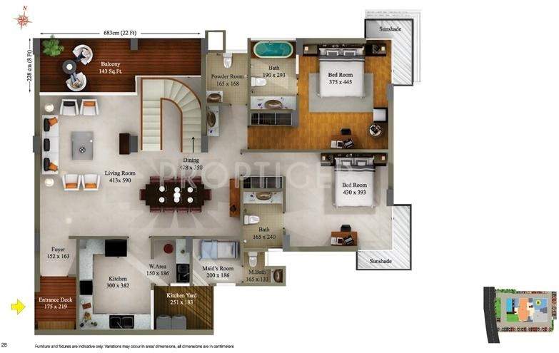 SFS Beverly Park (4BHK+4T (4,183 sq ft) 4183 sq ft)