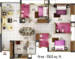 SFS Eden (3BHK+3T (1,563 sq ft) 1563 sq ft) SFS Eden (3BHK+3T (1,563 sq ft) 1563 sq ft)