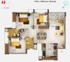 SFS Avon (3BHK+2T (1,364 sq ft) 1364 sq ft)
