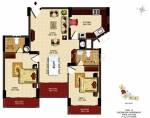 SFS Waterscapes (2BHK+2T (1,243 sq ft) 1243 sq ft) SFS Waterscapes (2BHK+2T (1,243 sq ft) 1243 sq ft)
