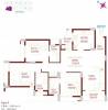 SFS Iris Apartments (3BHK+3T (1,434 sq ft) 1434 sq ft)