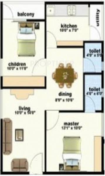 VR Ram Residency Phase 2 (2BHK+2T (900 sq ft) 900 sq ft) VR Ram Residency Phase 2 (2BHK+2T (900 sq ft) 900 sq ft)