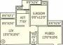 Floor Plan (2BHK+2T) Rashmi Rashmi Pride Floor Plan (2BHK+2T)