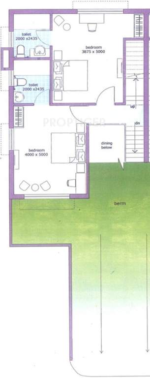 Vedic Spa Homes (3BHK+4T (2,300 sq ft)   Servant Room 2300 sq ft)