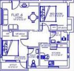 Palace Sai Harini (2BHK+2T (851 sq ft) 851 sq ft) Palace Sai Harini (2BHK+2T (851 sq ft) 851 sq ft)