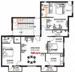 SVVD Green Housing Fenbreeze (3BHK+3T (1,565 sq ft) 1565 sq ft)