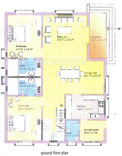 Vedic Farm Bungalows (3BHK+3T (2,375 sq ft) Servant Room 2375 sq ft) Vedic Farm Bungalows (3BHK+3T (2,375 sq ft) Servant Room 2375 sq ft)