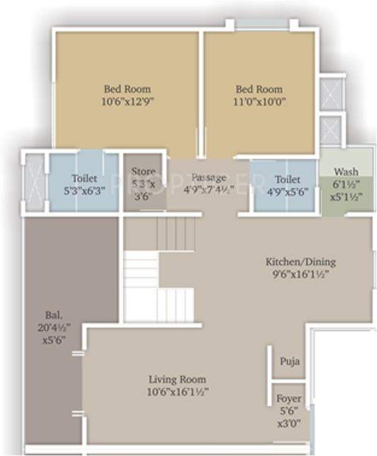 Kanha City (4BHK+4T (2,350 sq ft) 2350 sq ft)