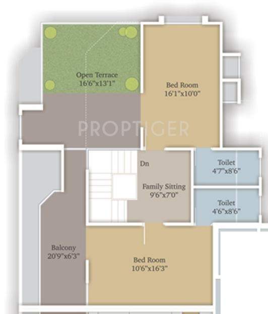 Kanha City (4BHK+4T (2,350 sq ft) 2350 sq ft)