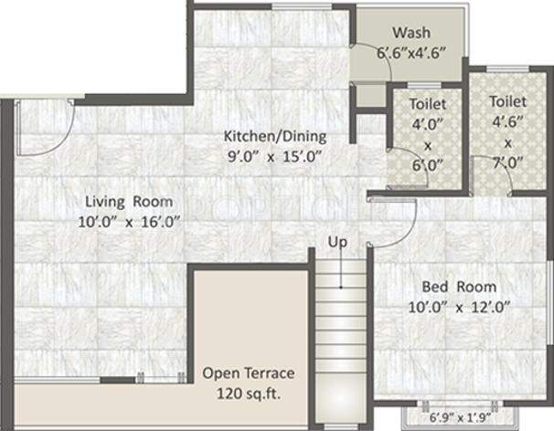 Kanha Luxuria (3BHK+3T (2,000 sq ft) 2000 sq ft)