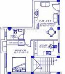 Palace Sai Padmini (1BHK+1T (604 sq ft) 604 sq ft)